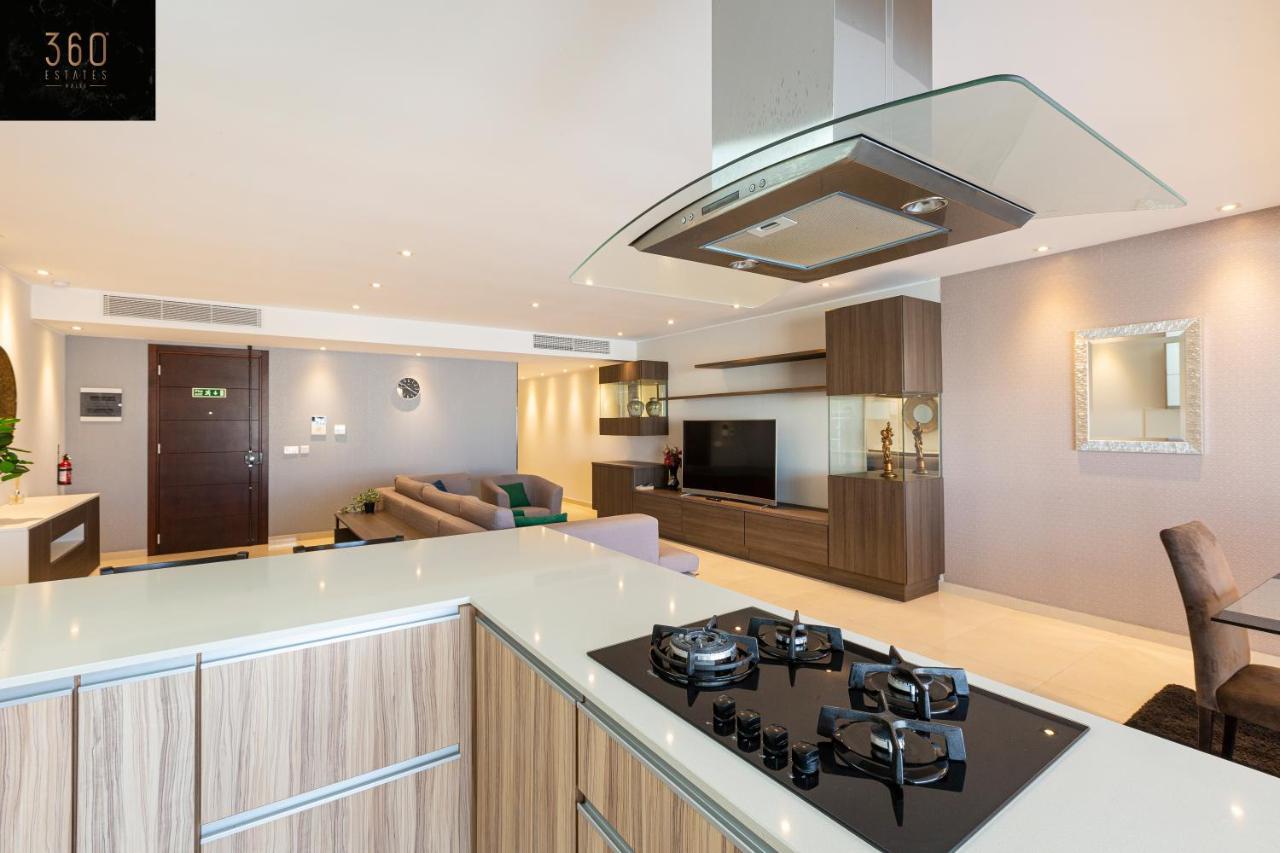 Seafront, Designer Apt With Private Terrace & Wifi By 360 Estates Pietà エクステリア 写真